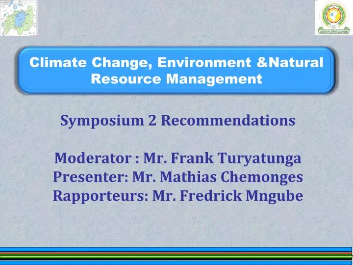 climate change environment natural resource management