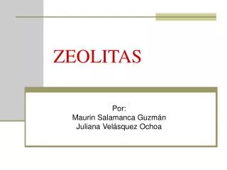 zeolitas