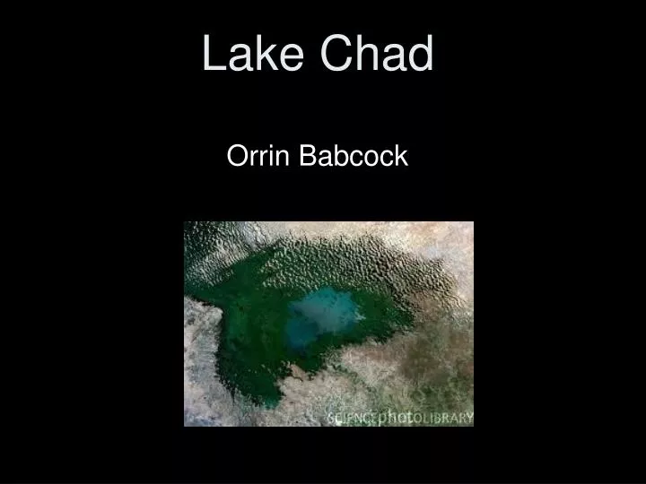 lake chad