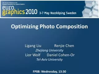 Optimizing Photo Composition