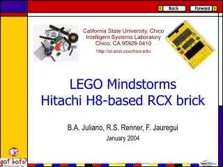 LEGO Mindstorms Hitachi H8-based RCX brick