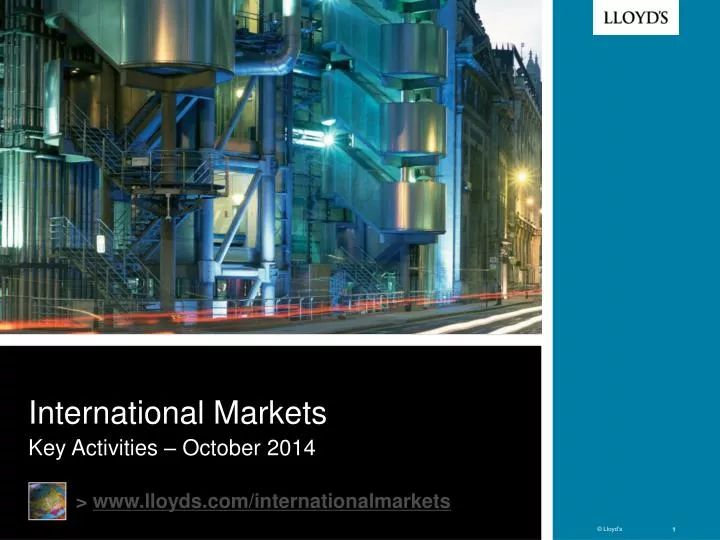 international markets