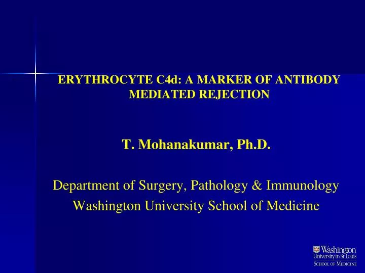 erythrocyte c4d a marker of antibody mediated rejection