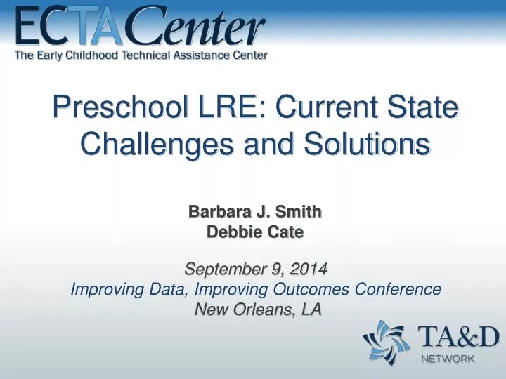 preschool lre current state challenges and solutions