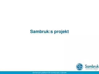 Sambruk:s projekt