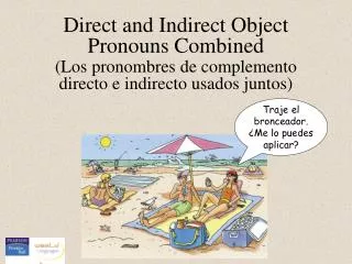 Direct and Indirect Object Pronouns Combined