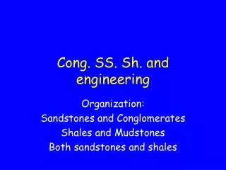 Cong. SS. Sh. and engineering