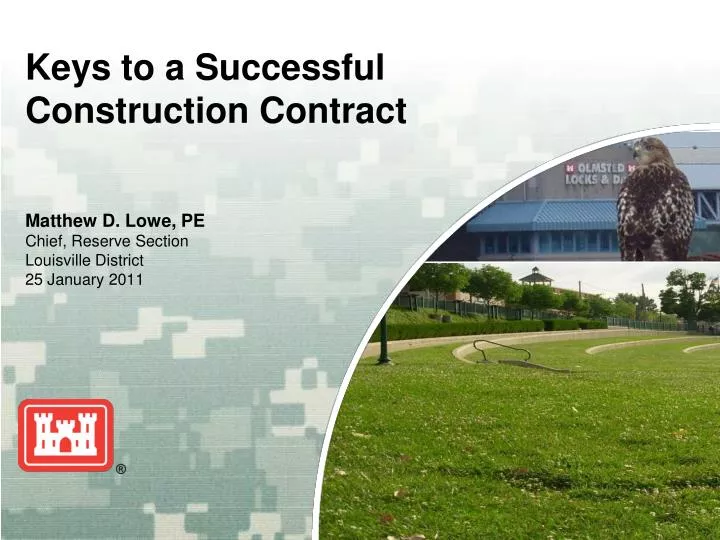keys to a successful construction contract