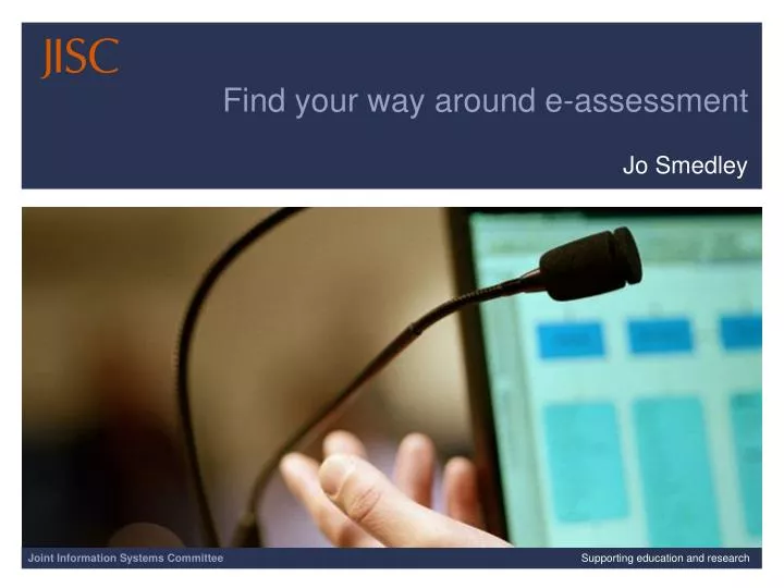 find your way around e assessment