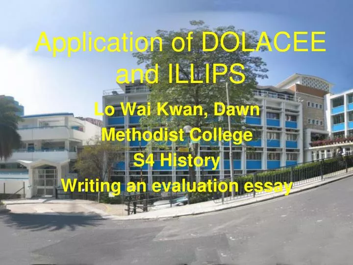 application of dolacee and illips