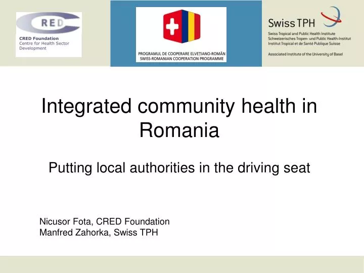 integrated community health in romania putting local authorities in the driving seat