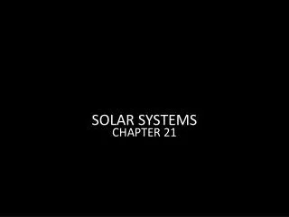 SOLAR SYSTEMS