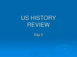 us history review