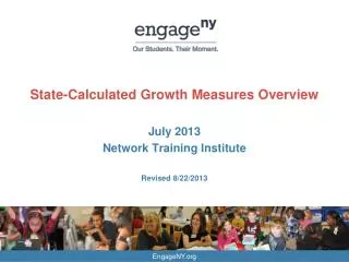 State-Calculated Growth Measures Overview