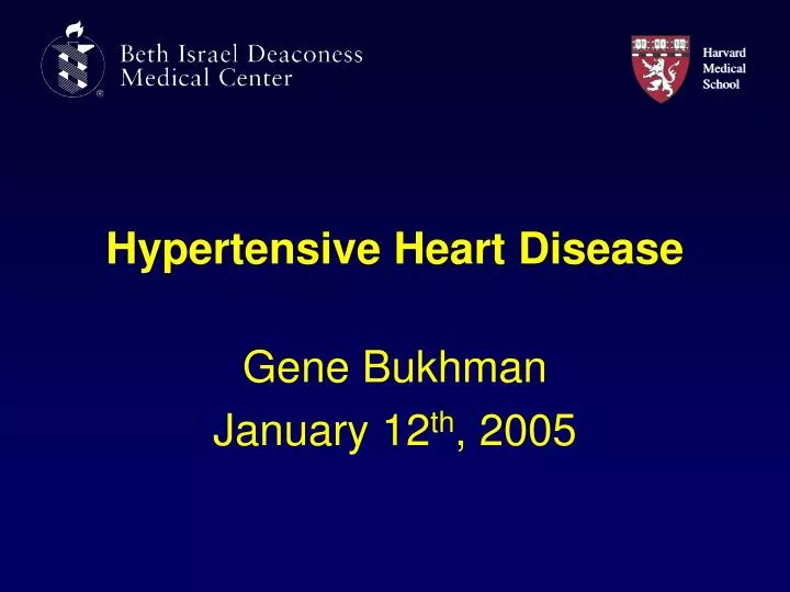 hypertensive heart disease