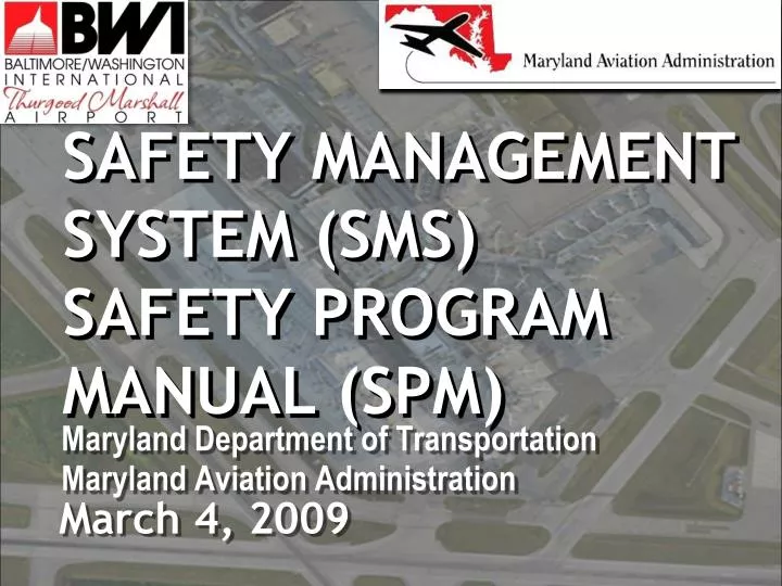 safety management system sms safety program manual spm