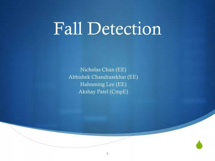 fall detection