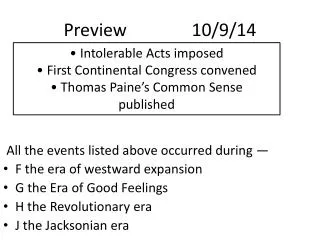 Preview			10/9/14