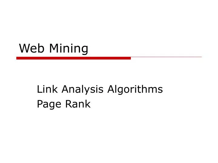 web mining