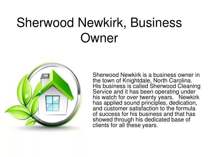 sherwood newkirk business owner
