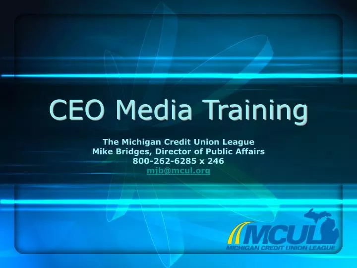 ceo media training