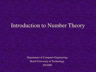 PPT - Introduction To Number Systems PowerPoint Presentation, Free ...