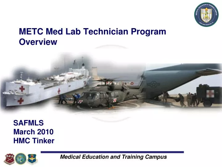 metc med lab technician program overview