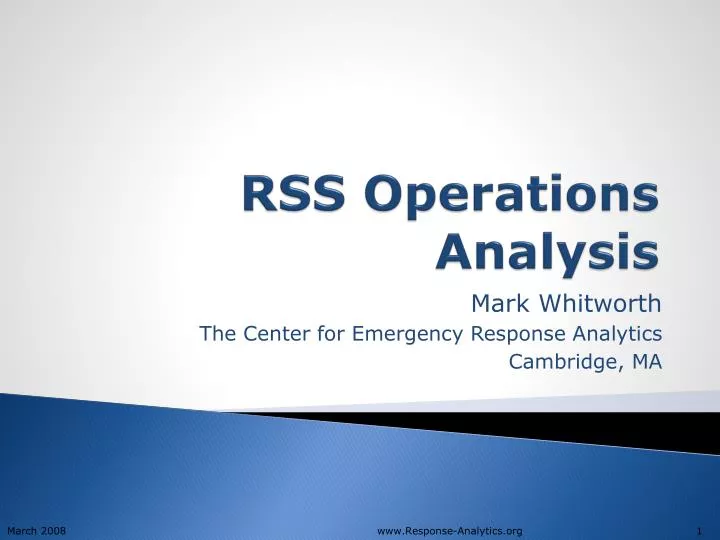 rss operations analysis
