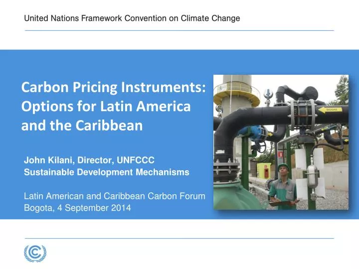 carbon pricing instruments options for latin america and the caribbean