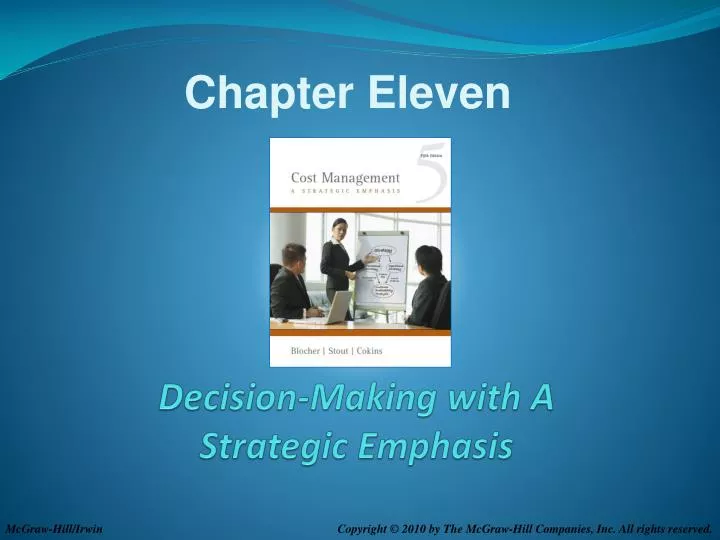 decision making with a strategic emphasis