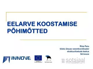 eelarve koostamise p him tted