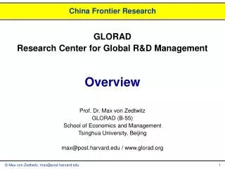 China Frontier Research