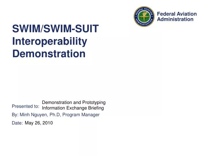 swim swim suit interoperability demonstration