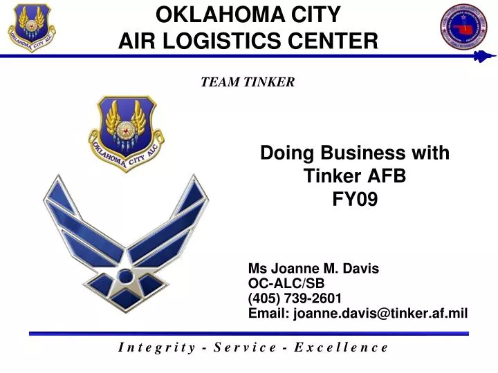 doing business with tinker afb fy09