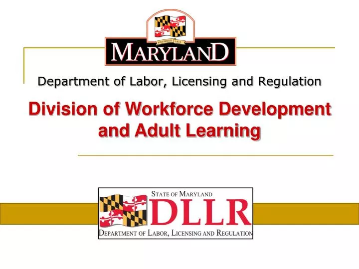 department of labor licensing and regulation