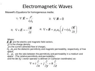 electromagnetic waves