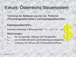 exkurs sterreichs steuersystem