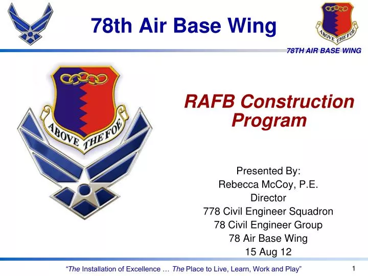 78th air base wing