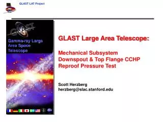 GLAST Large Area Telescope: Mechanical Subsystem