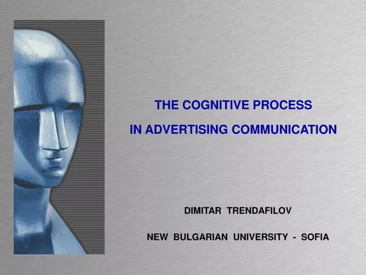 the cognitive process in advertising communication
