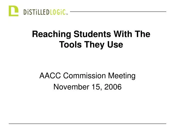 aacc commission meeting november 15 2006