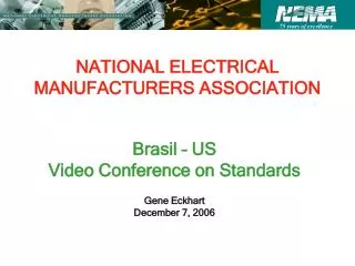 NATIONAL ELECTRICAL MANUFACTURERS ASSOCIATION