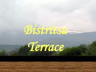bistritsa terrace