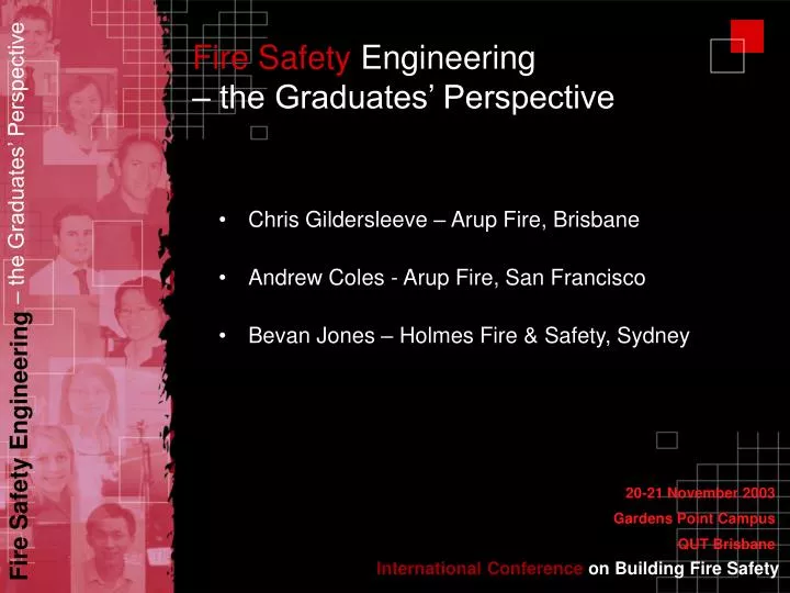 fire safety engineering the graduates perspective