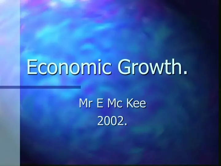 economic growth