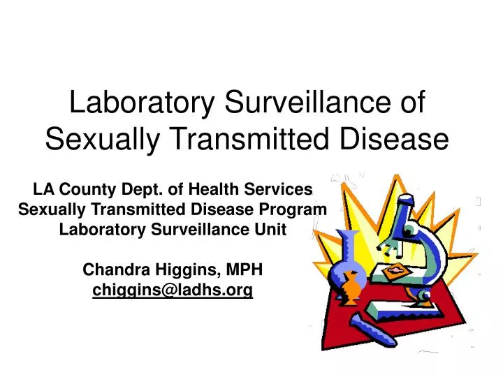 laboratory surveillance of sexually transmitted disease
