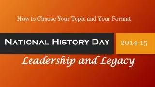 National History Day