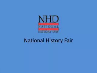 National History Fair