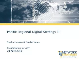 An independent review of the impact of the Digital Strategy for PIFS
