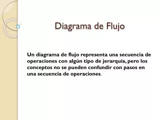 diagrama de flujo
